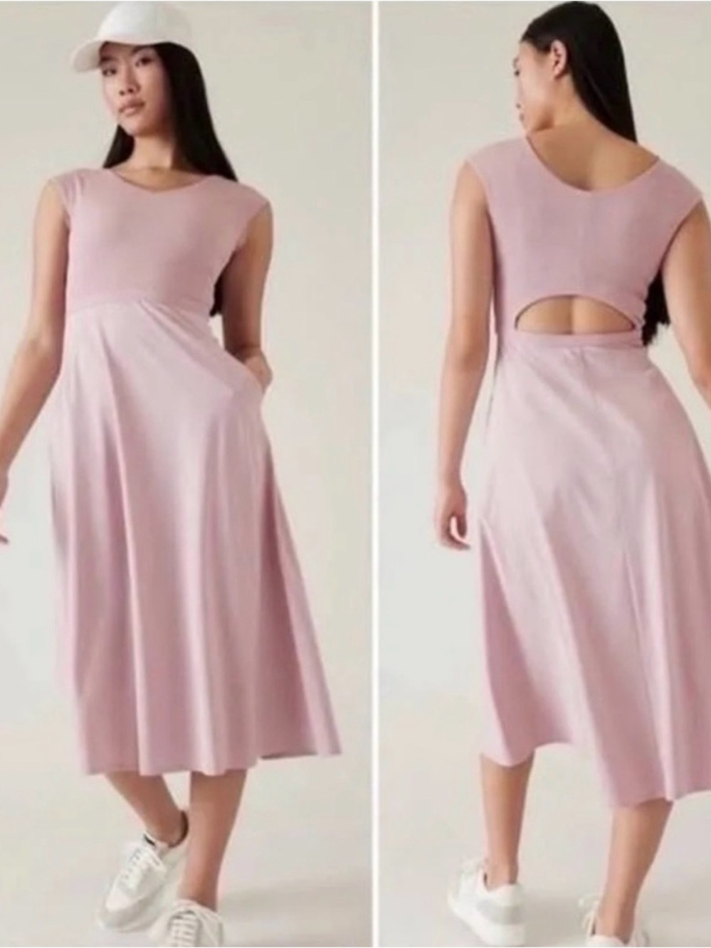 Athleta Ryder Dress || Smoked Mauve
